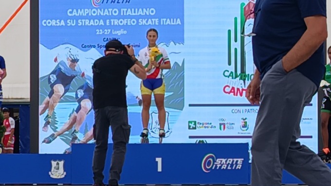 Campionato italiano di pattinaggio: oro per Bruzzese della Mobili Bcc