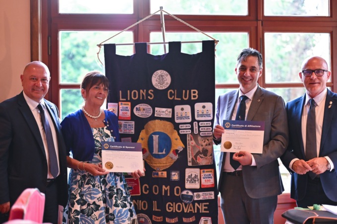 Previtera nuova presidente del Lions Club Como Plinio il Giovane