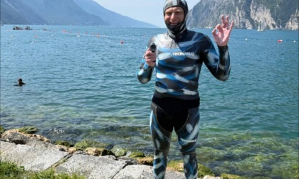 Record italiano per Daniele Morganti nella free immersion