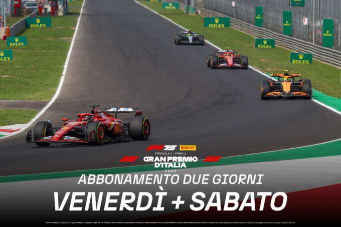F1 Pirelli Gran Premio d’Italia: abbonamento in vendita