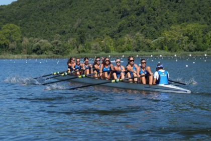 Lara Bernardinello (SC Moltrasio) nell'8 femminile