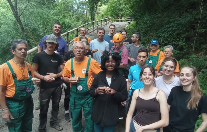 Iniziati primi lavori del Campo di volontariato internazionale “Brianza hills”