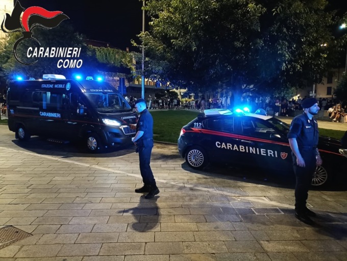 “Movida sicura”: i risultati delle attività dei Carabinieri