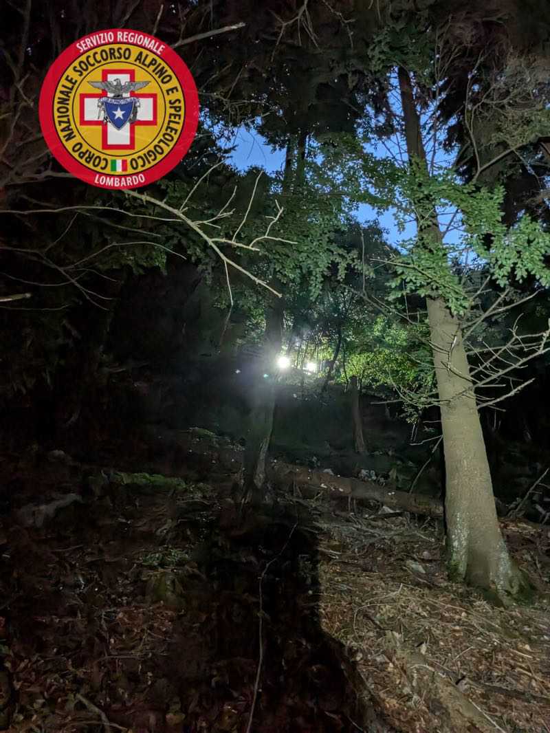 Bellagio soccorso alpino quattro persone perse in montagna