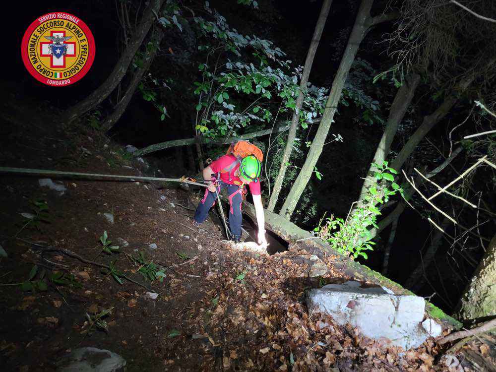 Bellagio soccorso alpino quattro persone perse in montagna