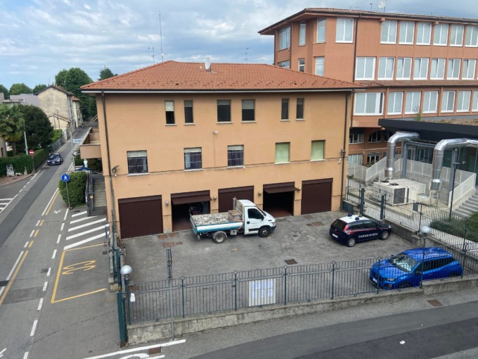 Lavori in corso alla caserma dei Carabinieri