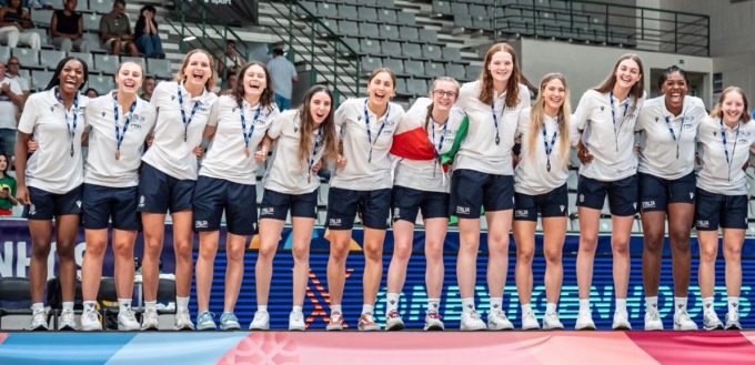Agli Europei Under20 bis di bronzo per la brianzola Ilaria Bernardi e l’Italbasket