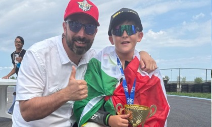 A 11 anni si laurea campione di Minibike