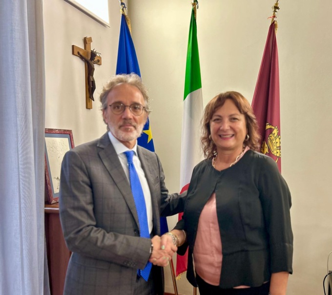 Daniela Di Lascio saluta la Questura, il Primo dirigente della Polizia di Stato va in pensione