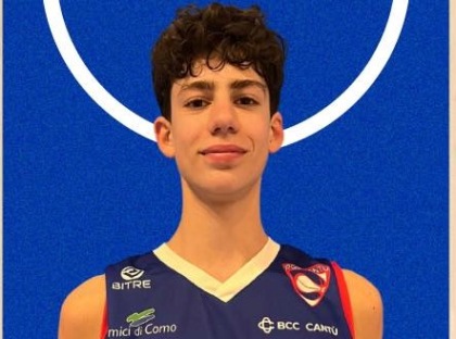 Simone Ventura con l'Italia U16 agli Europei