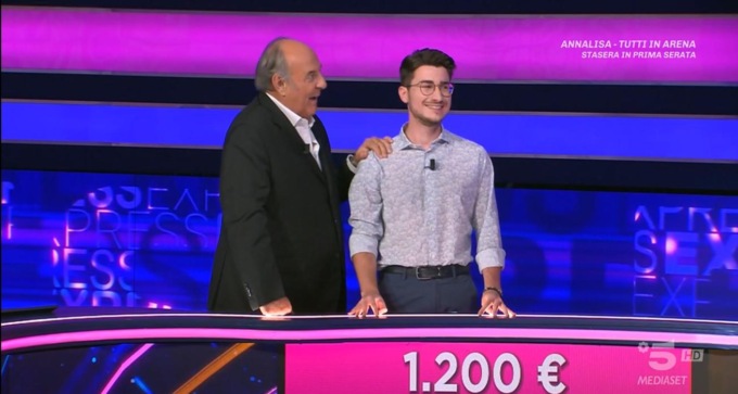 Manuel, nuovo campione de “La ruota della fortuna”