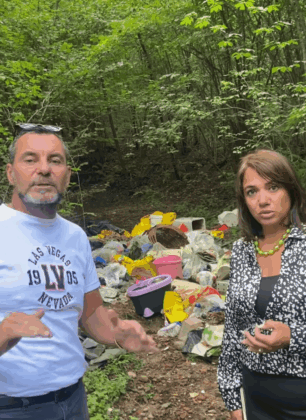 Montagna di rifiuti gettati in località Baragiola, colpevole sanzionato