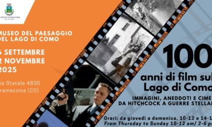 "100 anni di film sul Lago di Como": immagini, aneddoti e cimeli da Hitchcock a Guerre stellari