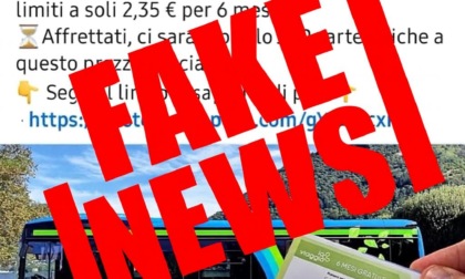 "Abbonamento per sei mesi a 2,35 euro", ma è una fake news