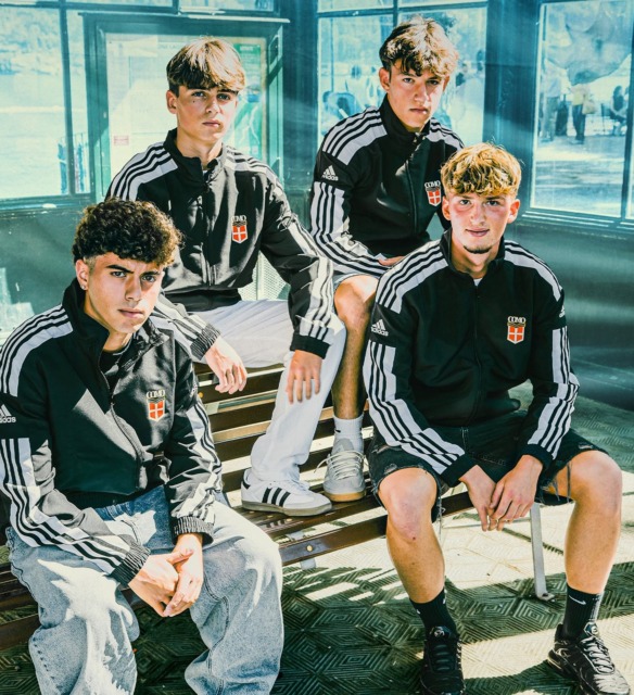 Il Como 1907 ha presentato un poker di giovanissimi talenti - foto social Como 1907