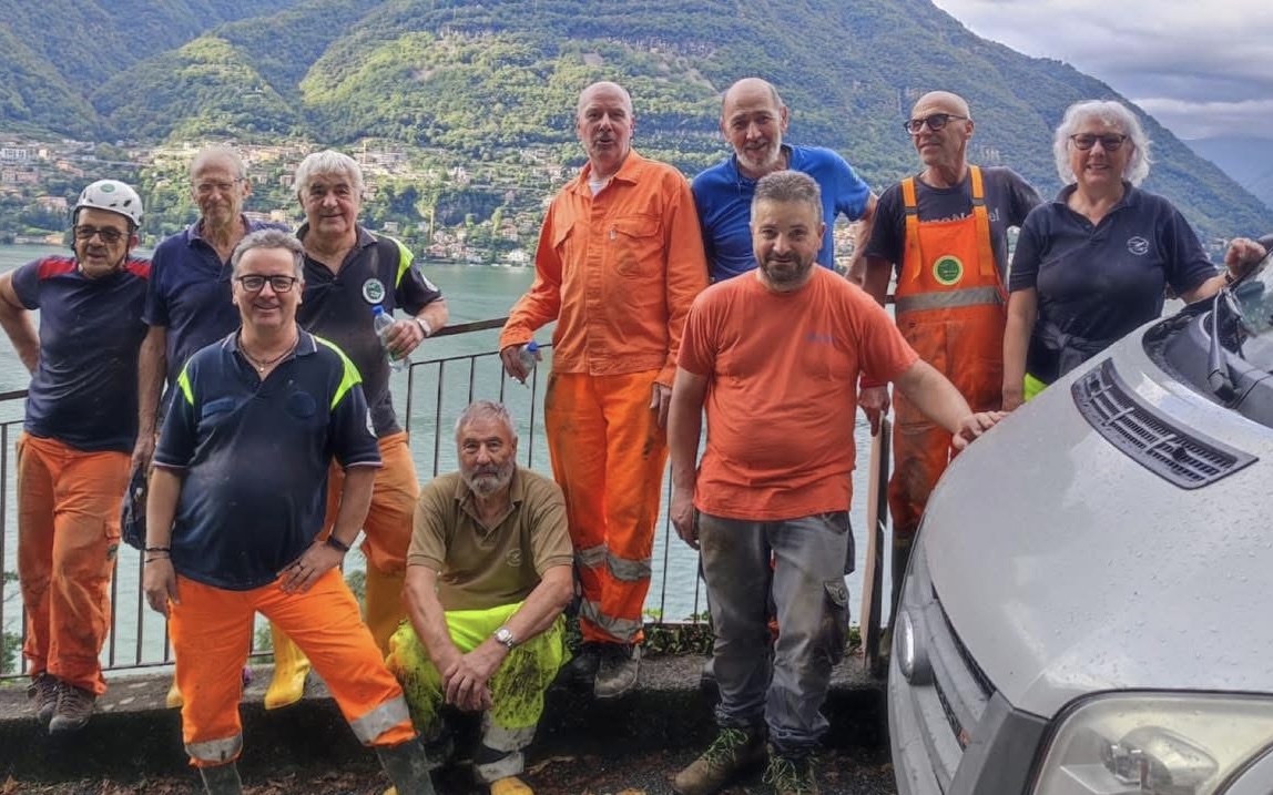 Maltempo, il “grazie” del sindaco ai volontari