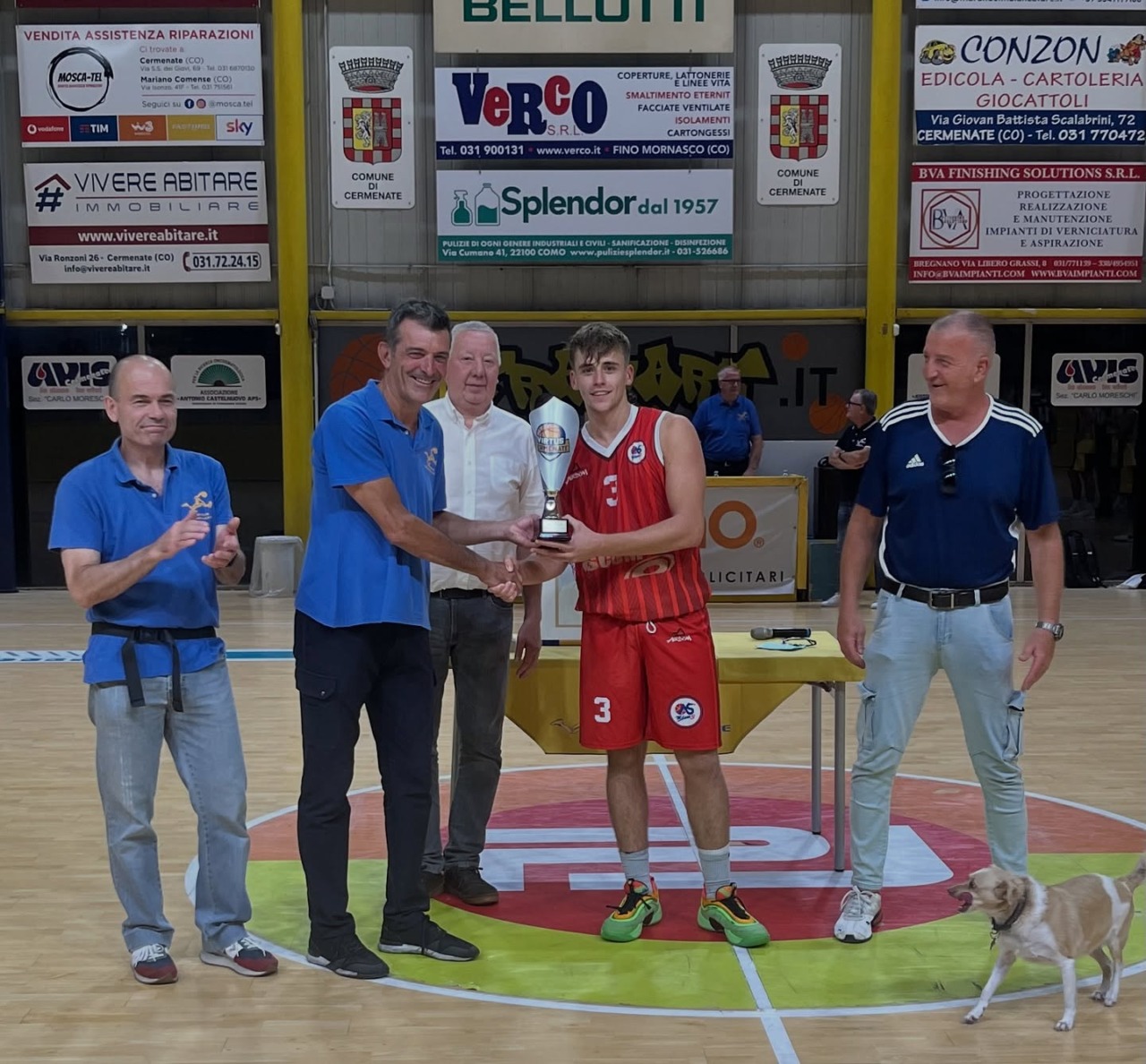 Federico Belò mvp Torneo Epifani 2025