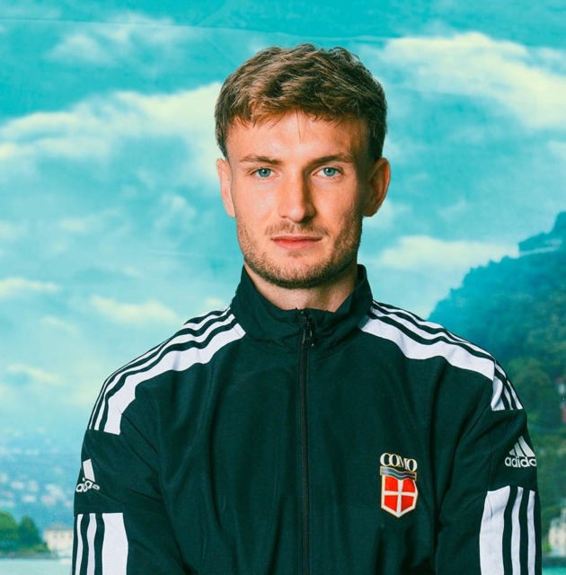 A Como arriva Stefan Posch - foto social Como 1907