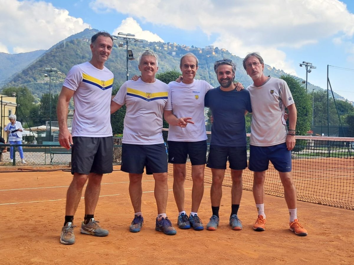 Il Tennis Como applaude la salvezza della sua squadra maschile di Serie D3