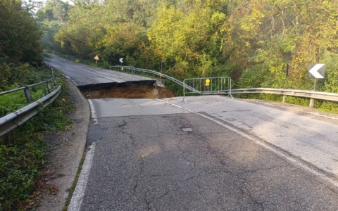 Maltempo, chiusura totale della Sp 38 Cantù-Alserio