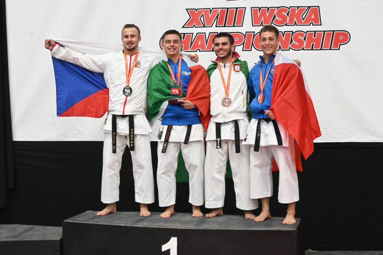 Bravissimo Riccardo: è quarto ai Mondiali di karate