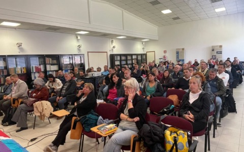Assemblea degli Rls Cgil Como alla scuola Arti Grafiche