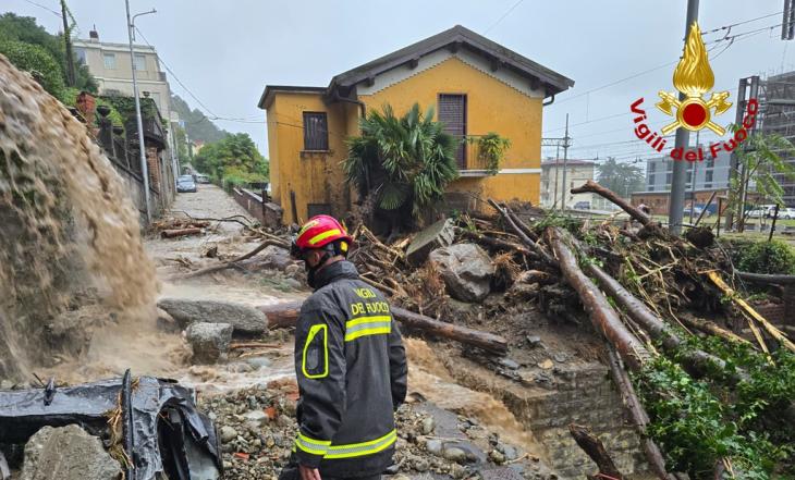 Circolo Ambiente Ilaria Alpi: “Maltempo e cementificazione, un mix rovinoso!”