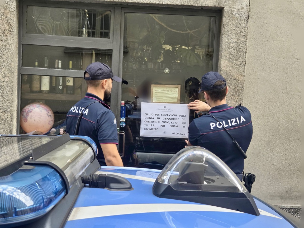 Locale frequentato da consumatori di sostanze stupefacenti, licenza sospesa