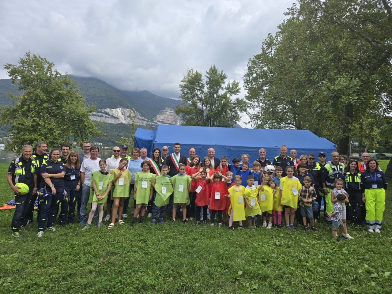 “Giornata del piccolo volontario”: successo per l’evento della Protezione civile