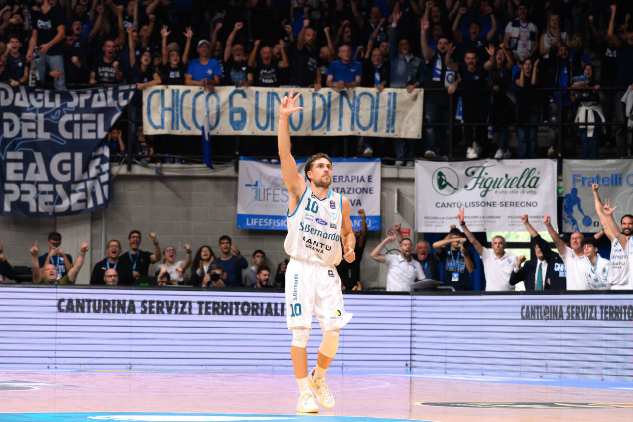Prima gara in casa  in A1 e prima vittoria per Cantù