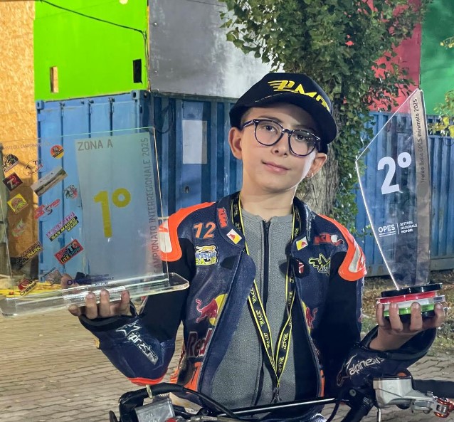 Ethan Aldinucci è vicecampione italiano