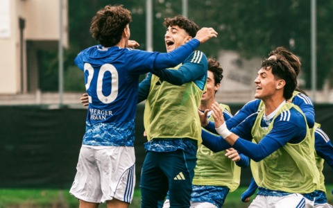 Como Primavera 2 vince il big match con Albinoleffe  e sale in vetta
