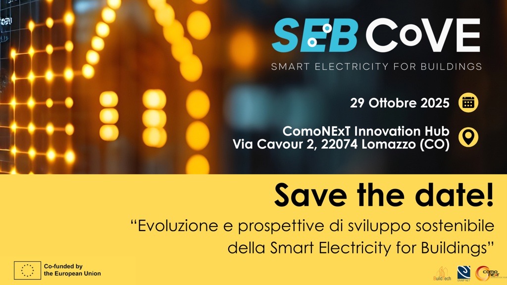 Smart Electricity for Buildings: convegno per parlare di evoluzione e prospettive di sviluppo sostenibile