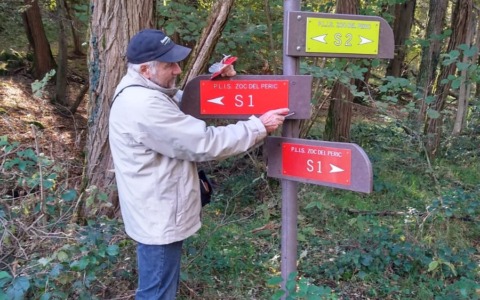 Nuovi cartelli per i sentieri del Plis