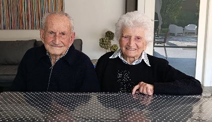 Lo storico grottista festeggia cento anni e le nozze di titanio