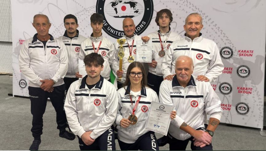 Okinawa Karate fa incetta di premi ai mondiali in Polonia