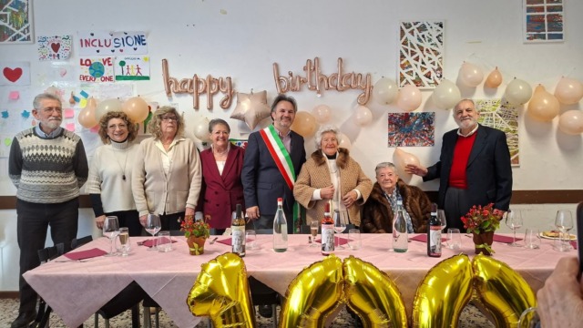 Comunità in festa per i cento anni di Nunzia De Marco