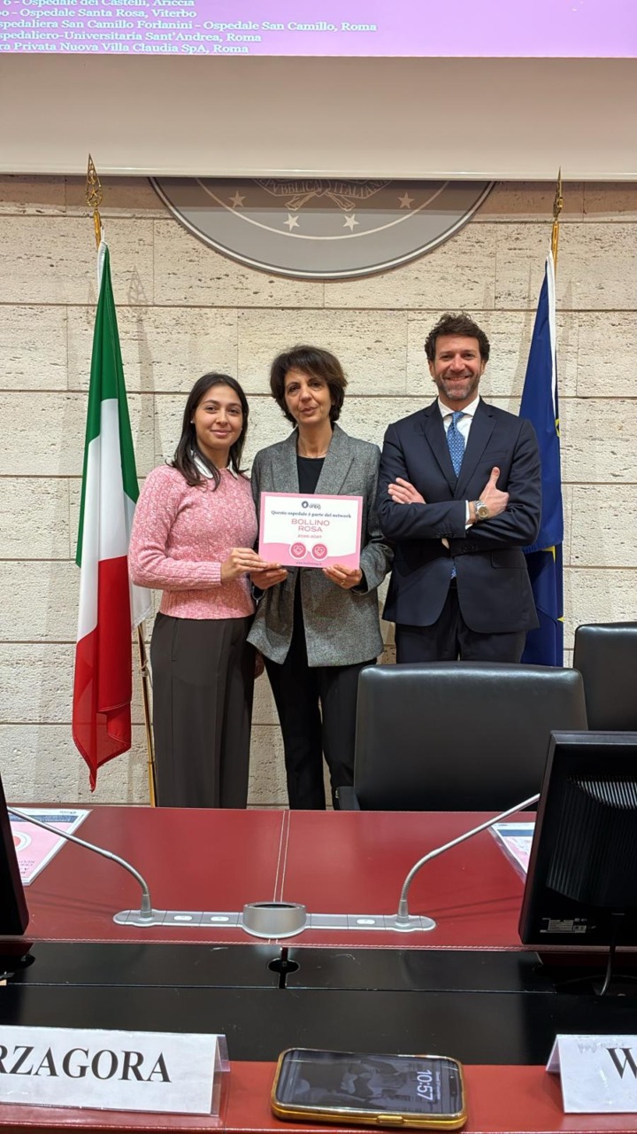 Ospedale, confermati i due bollini rosa: è tra le strutture sanitarie che promuovono i servizi per la salute femminile