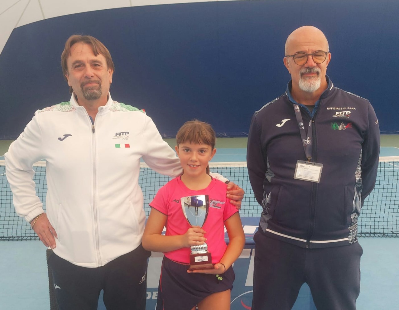 Martina è la seconda miglior tennista under 9 d’Italia