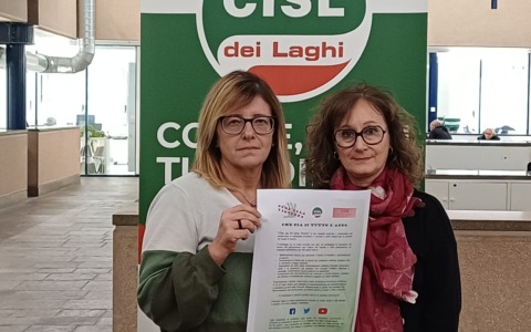La Cisl dei Laghi lotta per un 25 novembre… tutto l’anno