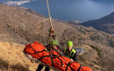 Esercitazione del CNSAS al Sasso Rosso: l’ultima per Valsecchi