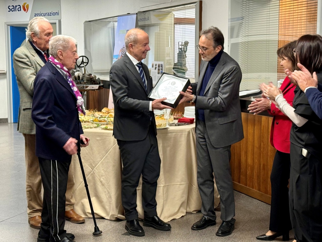 Il saluto dell’Aci al Questore Marco Calì che lascerà a giorni la città