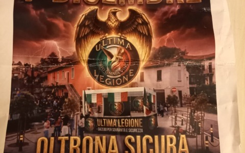 Bufera dopo il volantino di Ultima Legione: “Non autorizzate il gazebo”