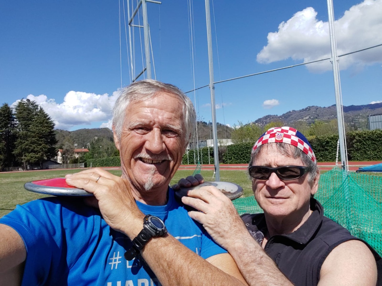 Discobolo a 74 anni: «Punto  ai campionati italiani del 2026»