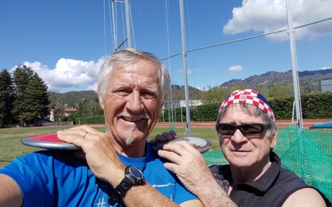 Discobolo a 74 anni: «Punto  ai campionati italiani del 2026»