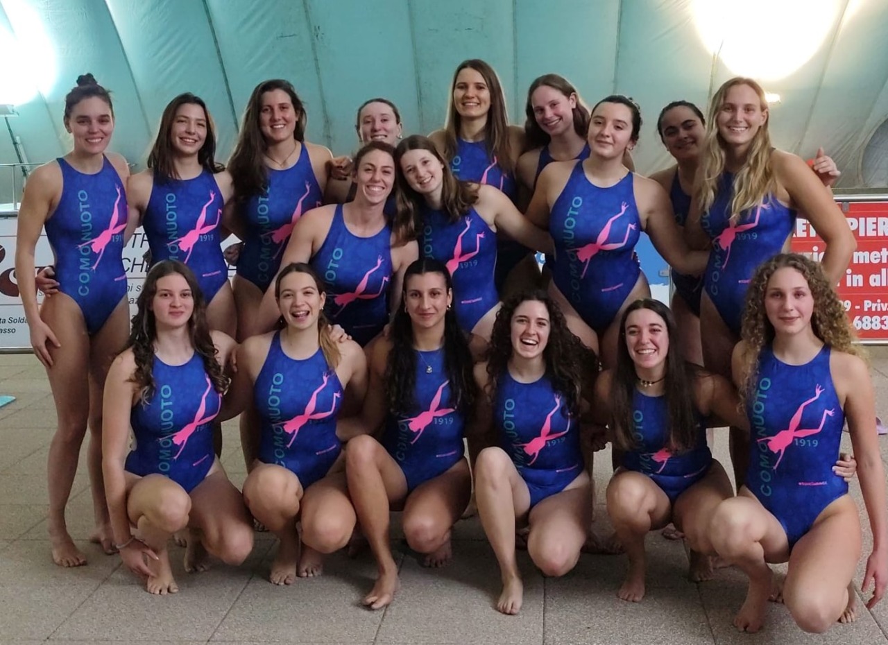 Le squadre senior della Como Nuoto salutano il 2025 con una doppia sconfitta