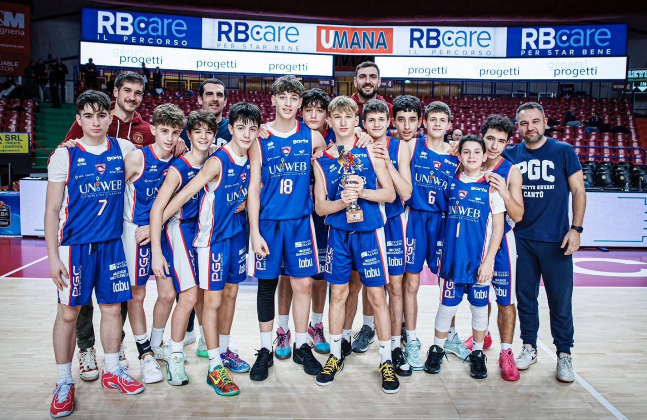 Uniweb Cantù che fuochi d’artificio in Laguna: gli U14 vincono il 28° Memorial Zanatta