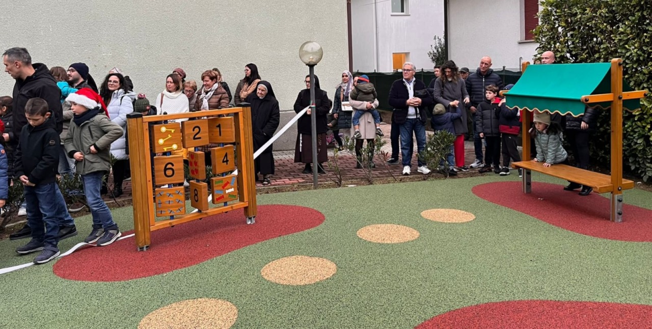 Nuovo parco giochi inclusivo per la scuola dell’infanzia “Odette Riva”