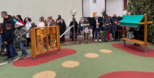 Nuovo parco giochi inclusivo per la scuola dell’infanzia “Odette Riva”