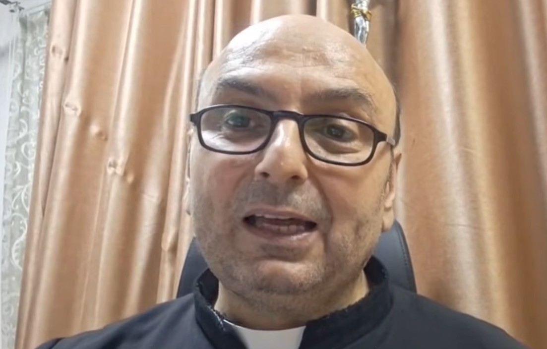 Da Gaza il ringraziamento di padre Gabriel Romanelli alla diocesi comasca